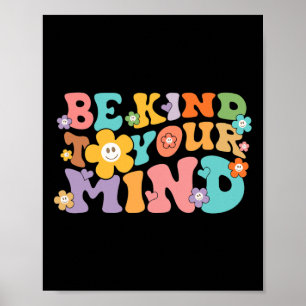 Let op je mentale bewustzijn poster