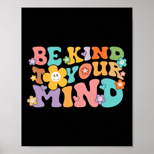 Let op je mentale bewustzijn poster (Voorkant)