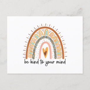 Let op je mentale gezondheidsproblemen briefkaart