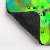 Let op je mond Muismat (Hoek)