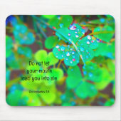 Let op je mond Muismat (Voorkant)