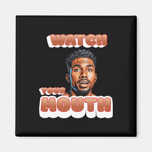 Let op je Sticker Magneet (Voorkant)