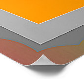 Let op je tong Paarse Poster (Hoek)