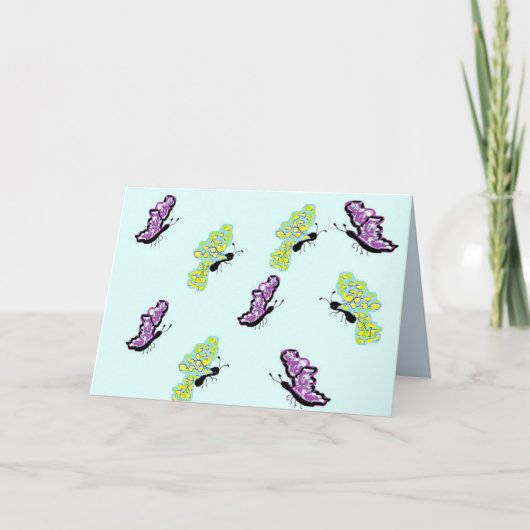 Let op Kaart Blanco binnenflessen (Voorkant)