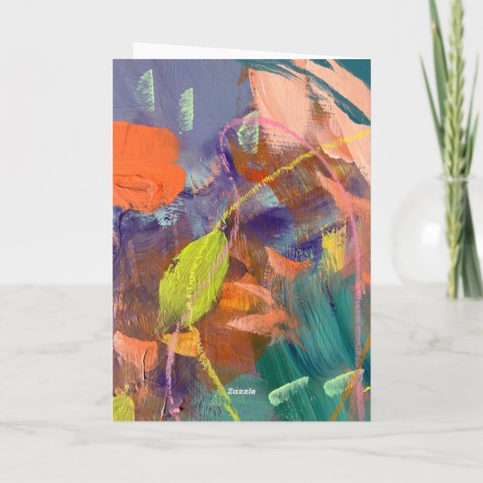 Let op Kaart in Wild Garden Design (Achterkant)