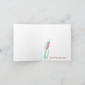 Let op Kaart met champignons en staarten (Binnen)