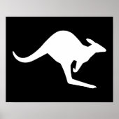 Let op Kangaroo Poster (Voorkant)