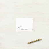 Let op kat Personaliseer notities Post-it® Notes (Op bureau)
