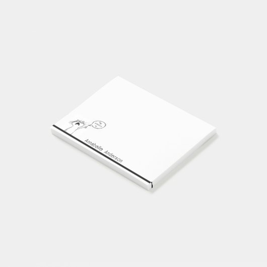 Let op kat Personaliseer notities Post-it® Notes (Schuin)