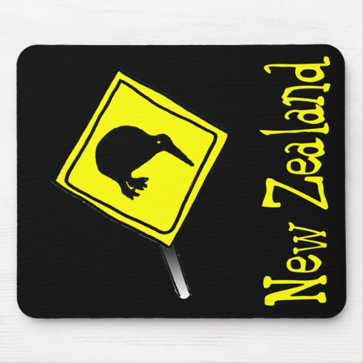 Let op Kiwis Mousepad Muismat (Voorkant)