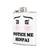 Let op me Senpai Blushing Anime Girl Kawaii Suki Heupfles (Links)