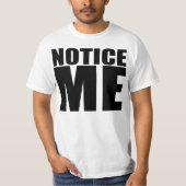 Let op me T-Shirt (Voorkant)