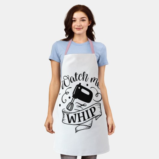 Let op me Whip Schort (Gedragen)