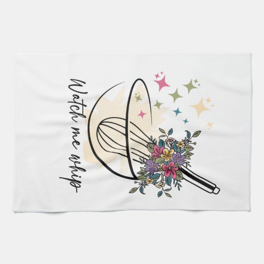 Let op me Whip Theedoek (Horizontaal)