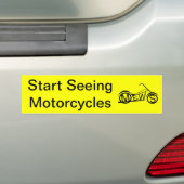 Let op mij en mijn vrienden! bumpersticker (Op auto)