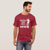 Let op mij (Hockey) T-shirt (Voorkant volledig)