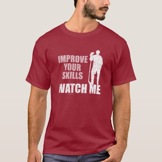 Let op mij (Hockey) T-shirt (Voorkant)