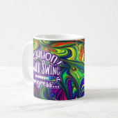 Let op! Mood Swing in progress - Funny Mug Koffiemok (Voorkant links)