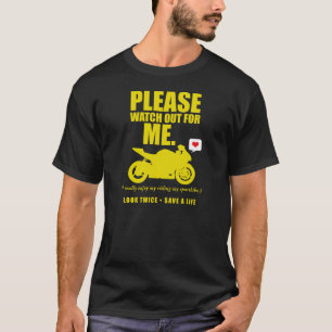 Let op - Motorfietsbewustzijn 2013 T-shirt