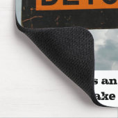 Let op: muismat (Hoek)