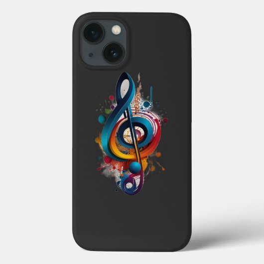 Let op muziek Case-Mate iPhone case (Achterkant)