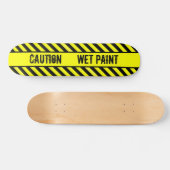 LET OP - NATTE VERF PERSOONLIJK SKATEBOARD (Horizontaal)