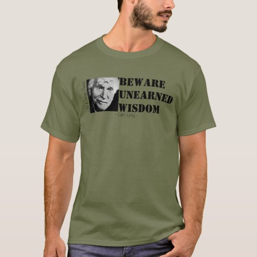 Let op niet-verbonden Wisdom T-Shirt (Voorkant)