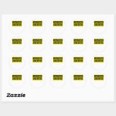 Let op nieuwe driver - Lady Driver - Student Drive Ronde Sticker (Vel)