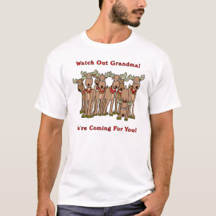 Let op oma Reindeer T-shirt