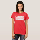 Let op: onzichtbare koeien, gebarentaal, Hawaii, V T-shirt (Voorkant volledig)