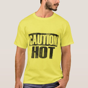 Let op Optisch geel shirt