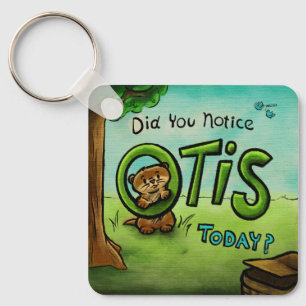 Let op Otis-sleutelhanger Sleutelhanger