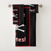 Let op: Pirates Towel Set Bad Handdoek (Insitu)