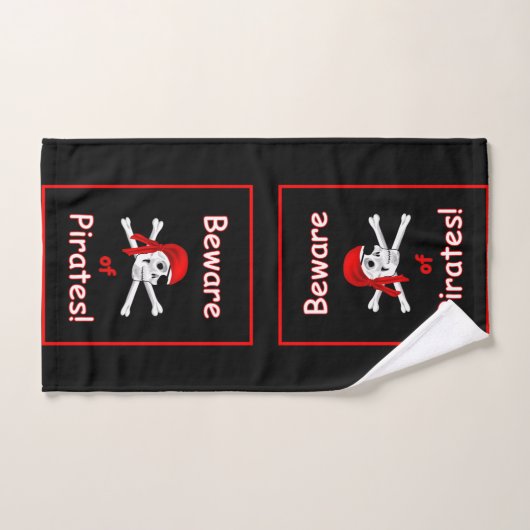 Let op: Pirates Towel Set Bad Handdoek (Handdoek)