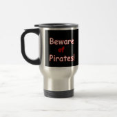 Let op: Pirates Travel Mug Reisbeker (Links)