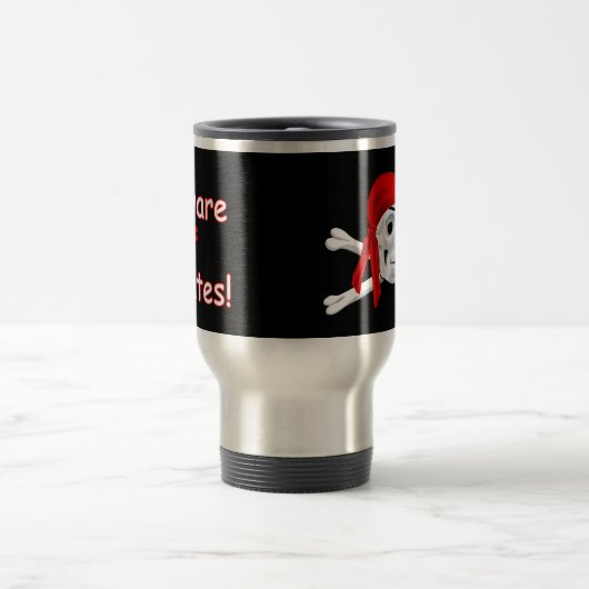 Let op: Pirates Travel Mug Reisbeker (Center)