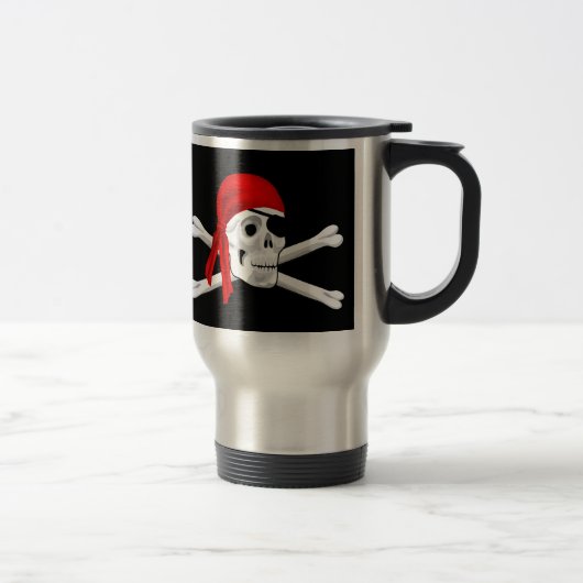 Let op: Pirates Travel Mug Reisbeker (Rechts)