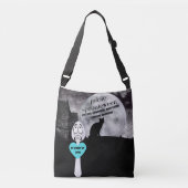 Let op potten crossbody tas (Voorkant)