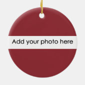 Let op! Prednison op het werk Keramisch Ornament (Achterkant)