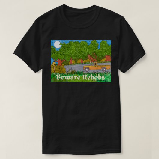 Let op: Rebobs Napa Valley Legend Flying Monkeys T-shirt (Design voorkant)