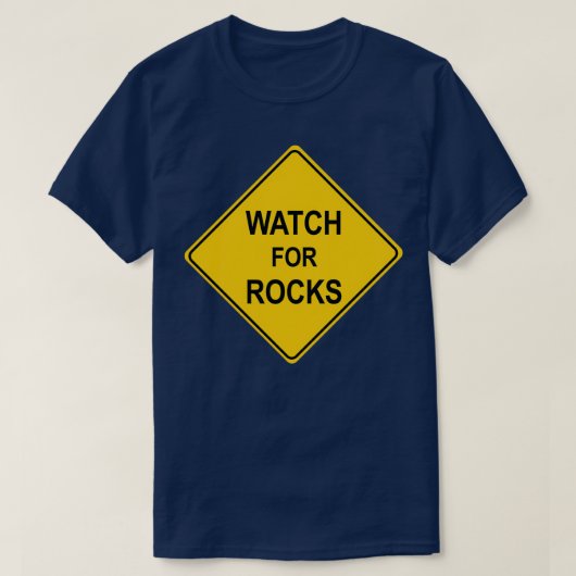 Let op Rocks T-shirt (Design voorkant)