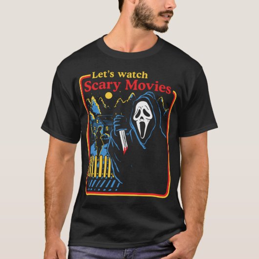 Let op Scary Movies T-shirt (Voorkant)