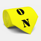 Let op tape2 stropdas (Opgerold)