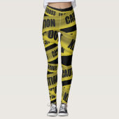 Let op tape leggings (Voorkant)
