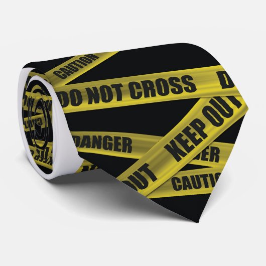 Let op tape - Stropdas (Opgerold)