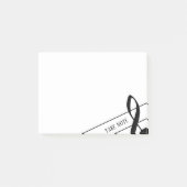 Let op Treble Clef Post-IT Notes (Voorkant)
