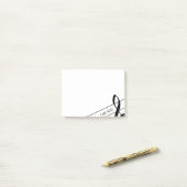 Let op Treble Clef Post-IT Notes (Op bureau)
