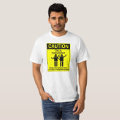 Let op TSA Checkpoint T-Shirt (Voorkant volledig)