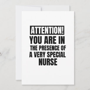 Let op u in aanwezigheid van een zeer speciale aankondiging