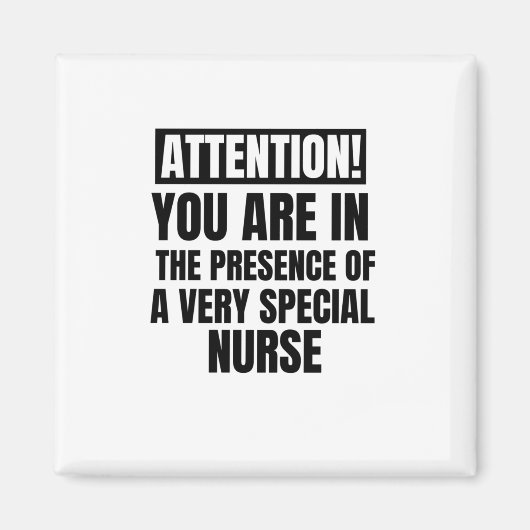 Let op u in aanwezigheid van een zeer speciale magneet (Voorkant)